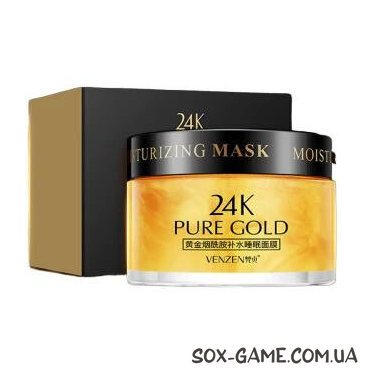120 г Ночная маска Venzen Pure Gold 24K Luxury Effect