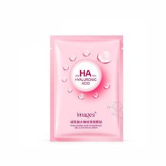 25 г Маска тканинна для обличчя з гіалуроновою кислотою та екстрактом родіоли рожевої Images Ha Hydrating Mask Pink