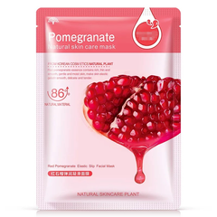30 г Pomegranate тканинна маска для обличчя з екстрактом граната зволожуюча