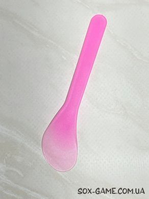Шпатель лопатка косметична для кремів, масок, Розовый