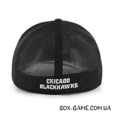 Кепка бейсболка 47 BRAND CHICAGO BLACKHAWKS TROPHY H-FTRPH04CTE-BK