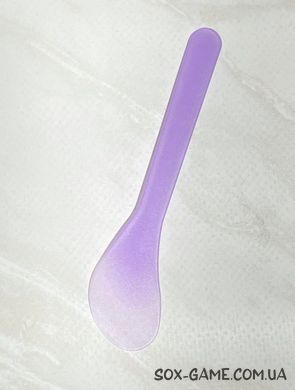 Шпатель лопатка косметическая для кремов, масок, Фіолетовий