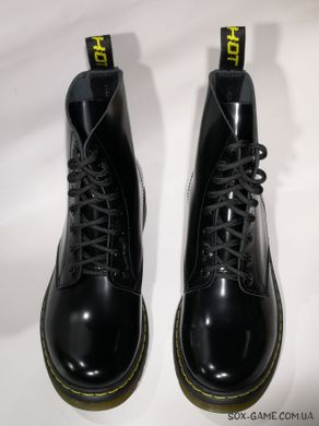 Ботинки Wishot 400-31-BLK-S черные кожанные, 38