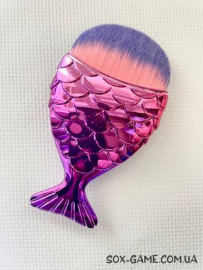 Кисть рыбка для макияжа Fish Brushes Violette 8 см