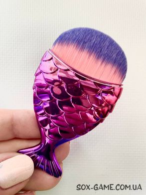 Кисть рыбка для макияжа Fish Brushes Violette 8 см
