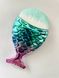 Пензель рибка для макіяжу Fish Brushes Rose Green 8 см