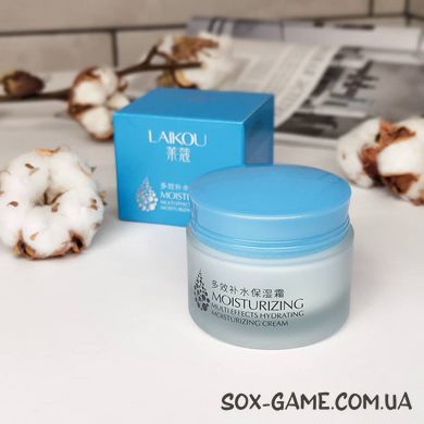 50 г Крем денний для обличчя Laikou Moisturising Multi Effects Hydrating Cream з гіалуроновою кислотою