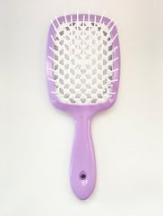 Гребінець щітка для волосся масажна продувна Brush Purple