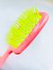 Расческа щетка для волос массажная продувная Superbrush Coral