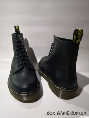 Ботинки Wishot 400-101-BLK-OCW кожа мягкая чёрная утеплённые, 44