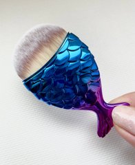 copy_Кисть рыбка для макияжа Fish Brushes Violette/Rose 8 см