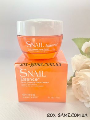 50 г Денний крем для обличчя з муцином равлика маслом Ши та гіалуроновою кислотою Laikou Snail Essence Face Cream